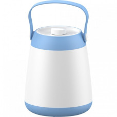 Фонарь аккумуляторный светодиодный 15W 160-550Lm 220-240V IP20 125х155мм. настольный голубой VERON 084-037-0015-010