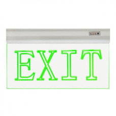 Фонарь аккумуляторный светодиодный 1,5W 50Lm 220-240V 195х360мм. EXIT прозрачный ZOFF 084-019-0001-010