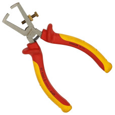 Щипцы для снятия изоляции изолированные диэлектрические STANLEY "MaxSteel" : L=170 мм, корпус VDE до DW
