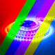 Светодиодная лента 14.4W/m 12V RGB AVT smd5050 60LED/м IP20 ( 1010564 ) 5м