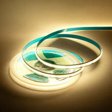 Светодиодная лента 9W/m MTK-320WWСОВ-24 СОВ 24В теплая белая 320LED/м IP20 ( 1022428 ) 5м