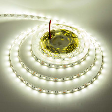 Светодиодная лента белая 14.4W/m МТК-300W5050-12 12V smd5050 60LED/м IP20 ( 1015432 ) 5м