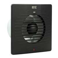 Вентилятор 100Ø 12W 220-240V черный (500-060-100) Horoz Electric