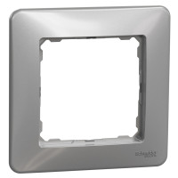 Рамка одинарная SCHNEIDER Sedna Design алюминий SDD313801