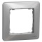 Рамка одинарная SCHNEIDER Sedna Design алюминий SDD313801