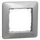Рамка одинарная SCHNEIDER Sedna Design алюминий SDD313801