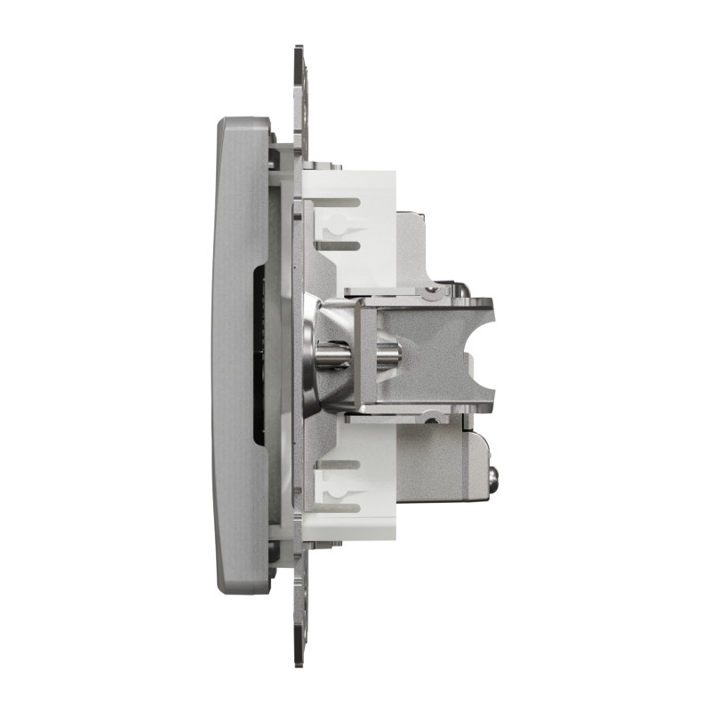 Розетка телевизионная конечная SCHNEIDER Sedna Design алюминий