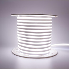 Неонова стрічка світлодіодна нейтральна біла AVT 220V smd2835 120LED/м 7Вт/м IP65 ( 1017879 ) 1м