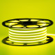 Неонова стрічка світлодіодна жовта лимонна AVT-1 220V smd2835 120LED/м 7Вт/м IP65 ( 1018110 ) 1м