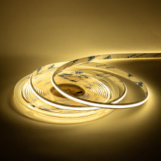 Светодиодная лента 10W/m AVT-256WWСОВ-24 СОВ 24В теплая белая 256LED/м IP20 ( 1022435 ) 5м