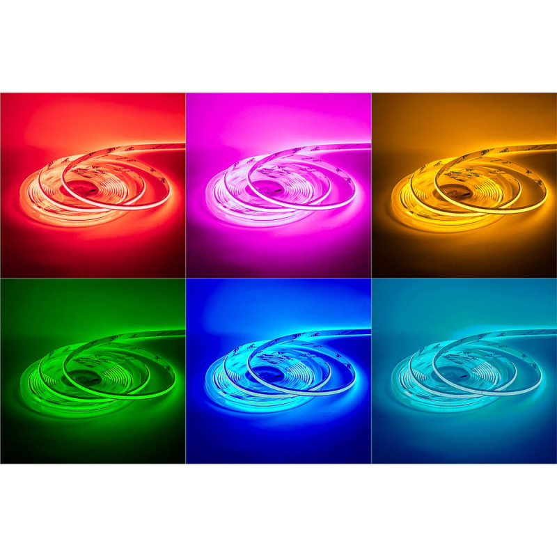 Светодиодная лента MTK-672-RGB-СОВ-14W-24 RGB 24V AVT СОВ 672LED/м IP20 ( 1022568 ) 5м