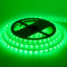 Светодиодная лента зеленая 4.8W/m MTK-300G3528-12 12V smd2835 60LED/м IP20 ( 1011996 ) 5м