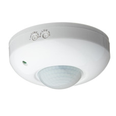 Датчик движения потолочный накладной белый IR 360° макс. 1200 Вт ( 1019437 )