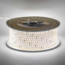 Светодиодная лента белая теплая 220V герметичная AVT smd2835 120LED/м 9Вт/м IP65 11х5.5mm ( 1022489 ) 1м