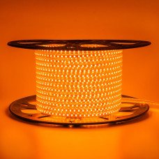 Светодиодная лента оранжевая 220V герметичная AVT smd2835 120LED/м 4Вт/м IP65 ( 1017821 ) 1м