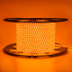 Світлодіодна стрічка помаранчева 220V герметична AVT smd2835 120LED/м 4Вт/м IP65 ( 1017821 ) 1м
