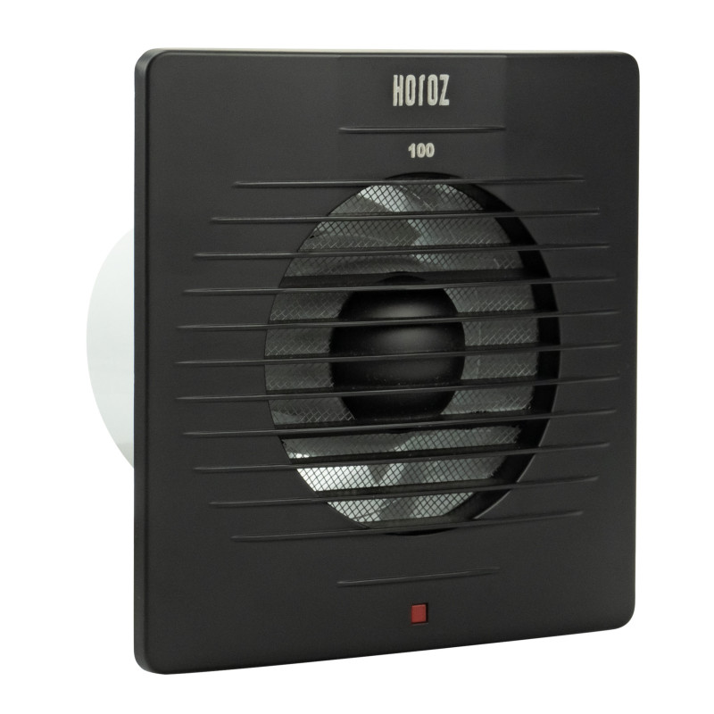 Вентилятор 120Ø 15W 220-240V чорний (500-060-120) Horoz Electric