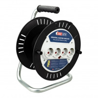 Кабельная катушка NEW без кабеля, 4-х гн. с зазем. 16A 250V (310-000-101)