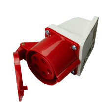 Штепсельное гнездо с зав. 3Р+N+Е накладное IP44 32A 220-415V Horoz Electric (122-002-0006-010)