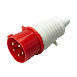 Вилка пряма з заз. 3Р+N+Е переносна ІР44 16A 220-415V Horoz Electric (122-001-0003-010)