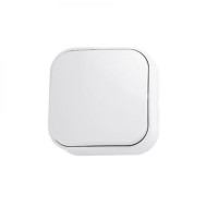 Выключатель 1-клавишный Horoz Electric 112-001-0001-010 Eva белый пластик