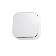 Выключатель 1-клавишный Horoz Electric 112-001-0001-010 Eva белый пластик