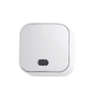 Выключатель 1-клавишный Horoz Electric 112-002-0001-010 Eva белый пластик ip20