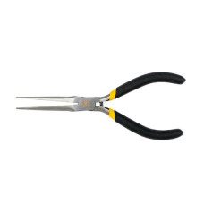 Щипцы - тонкогубцы мини VOREL : прямые, извлеченные L= 150 мм, с изолированными ручками (42305)