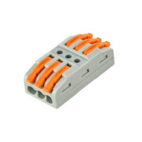 Клемма соединительная проходная 3Р 32А 0,08-414мм² (106-005-0003-010)