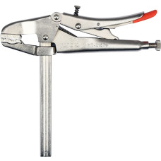 Клещи зажимные YATO: L=260 мм, диапазон 0-150 мм с держателем (YT-21570)