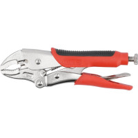 Клещи зажимные YATO: l= 180 мм, Cr-V, нескользящая ручка (YT-2152)