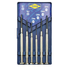 Набор прецизионных отверток VOREL : SL. Cr-V 6 шт (64310)