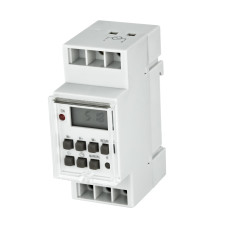 Электронный таймер на дин рейке 3500W 220-240V 16A TIMER-4 (108-004-0001-010)