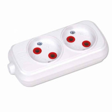 Колодка без зав. 2 гнезда 10A 250V Horoz Electric (200-200-203)