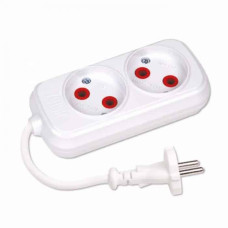 Удлинитель без зав. 2/2м.(2*0,75) 10A 250V Horoz Electric (200-202-203)