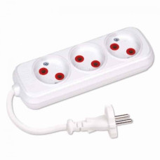 Удлинитель без зав. 3/3м.(2*0,75) 10A 250V Horoz Electric (200-303-303)