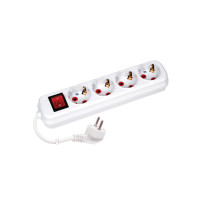 Удлинитель с заз. с изм. 4/5м.(3*1) 16A 250V Horoz Electric (200-405-402)