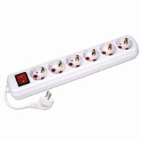 Удлинитель с заз. с изм. 6/5м.(3*1) 16A 250V Horoz Electric (200-605-602)