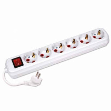 Удлинитель с заз. с изм. 6/5м.(3*1) 16A 250V Horoz Electric (200-605-602)