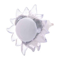 Ночник LED 0,4W 25Lm 220-240V 60x60мм. солнце красный Horoz Electric (085-001-0002-011)
