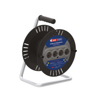 Удлинитель на катушке NEW 40м 3*1,5, 4-х гн. с зазем. 16A 250V (310-040-101)