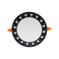 Светодиодный светильник встроенный LED HARLEY-5 5W 3000K-6500K черный (016-074-0005-020)