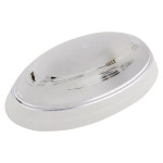 Светильник Овал Нинова Е27 230V IP20 пластиковый белый (400-010-107) Horoz Electric