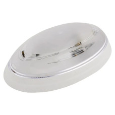 Светильник Овал Нинова Е27 230V IP20 пластиковый белый (400-010-107) Horoz Electric