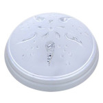 Светильник УФО Роза Ветров Е27 230V IP20 пластиковый серебряный (400-201-101) Horoz Electric