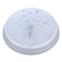 Светильник УФО Роза Ветров Е27 230V IP20 пластиковый серебряный (400-201-101) Horoz Electric