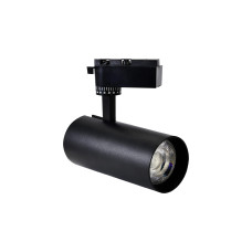 Светильник трековый COB LED 20W 4200K 1700Lm 160-265V черный BREMEN-20 (018-031-0020-020)