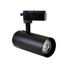 Светильник трековый COB LED 40W 4200K 3000Lm 160-265V черный BREMEN-40 (018-031-0040-020)