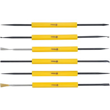 Набор инструментов для пайки VOREL, кпл. 6 шт (79398)