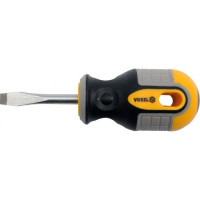 Отвертка плоская VOREL: SL5 х 38 мм. Cr-V (60915)